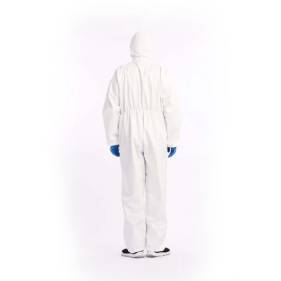 White Full-body Protective Disposable Clothing for Men and Women